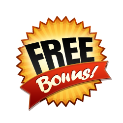 Free Bonus - Burst Badge Orange